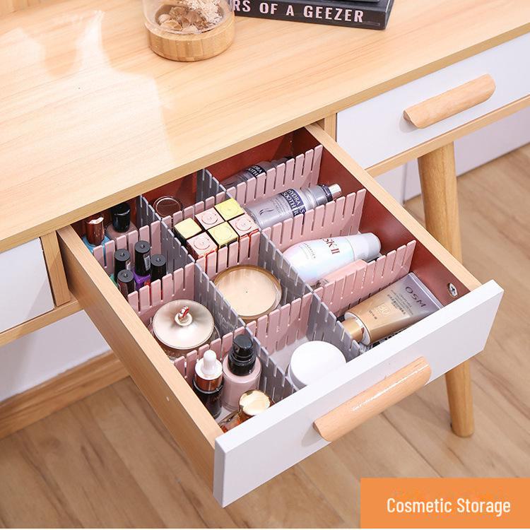Plastic Drawer Divider Storage Box for Underwear and Socks - Ideal for Organizing and Maximizing Drawer Space