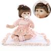 Мягкая виниловая силиконовая кукла Reborn для маленьких девочек, милая кукла 43 см, реалистичные детские куклы
