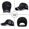 Adjustable Outdoor Space Quick Dry Sun Hat Mesh Baseball Cap Snapback Hats