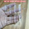 1 Sheet Self Adhesive Buffer Pads Silicone Door Stopper Cabinet Bumpers Wall Protector Furniture Refrigerator Anti-crash Pad