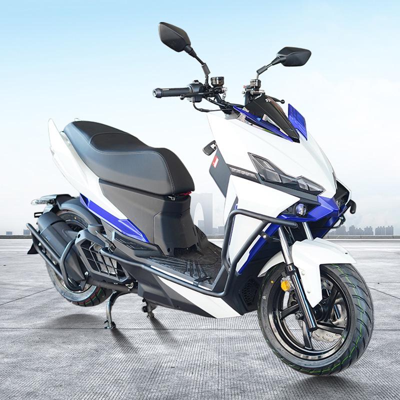 Sym DRG150 Front Bumper and Exhaust Guard: Scooter Protection Bar with Modified Accessories