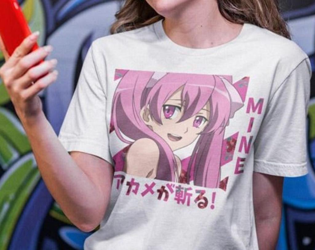 Унисекс футболка с аниме Akame Ga Kill, Леоне, Эсдес, Минэ, Ваифу