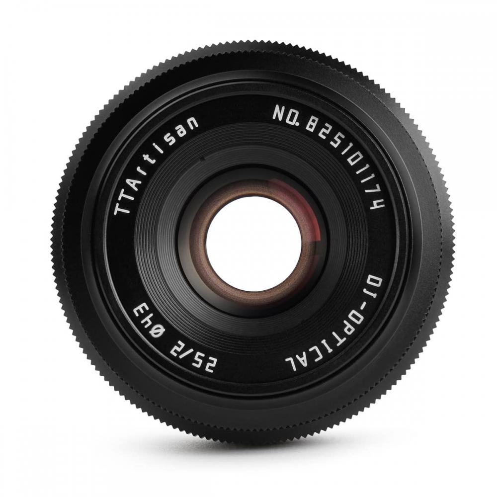 TTArtisan 25mm F2 C Micro Four Thirds Lens Black Master Optics (2 Year Warranty Included) ()