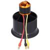 50mm Ducted Fan, Powerful 12-Blade Electric Ducted Fan for RC Airplane Enthusiasts (5000kv Clockwise)