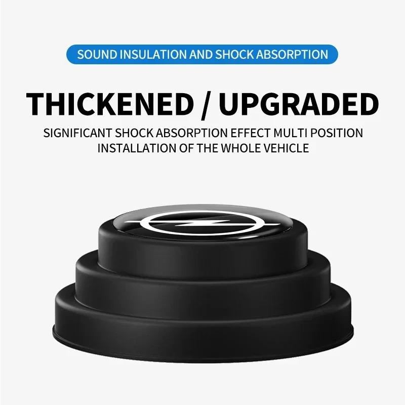 czsvdy1 czprfz1 Silicone Car Door Shock Pad Soundproofing Mat Accessories For Opel Astra G H J F K Vectra C D Zafira B Antara Corsa Mokka