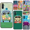 Чехол Hippy Peace Bus Cat для OnePlus 9R 8T Nord2 9 10 Pro для OPPO Realme 9i 8i 8 Pro GT Neo 2 GT Master Cover