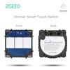 BSEED Wi-Fi выключатели на 1/2/3 клавиши Запасные части 3-ходовой сенсорный выключатель без стекла Tuya Google Smart Life Управление через приложение Alexa