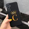 Для Samsung Galaxy A52 A52S A53 A54 5G Чехол Роскошные Буквы Короны Расписной Мягкий Тонкий Задняя Крышка Для Samsung A52 5G SM-A526B Fundas