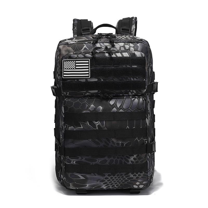 Large Capacity Tactical Backpack Sports Camouflage Backpack Camping Hiking Outdoor Bag