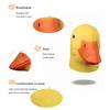 Novelty Yellow Duck Head Mask Latex Cosplay Accessories Premium Humorous Animal Masks  Halloween