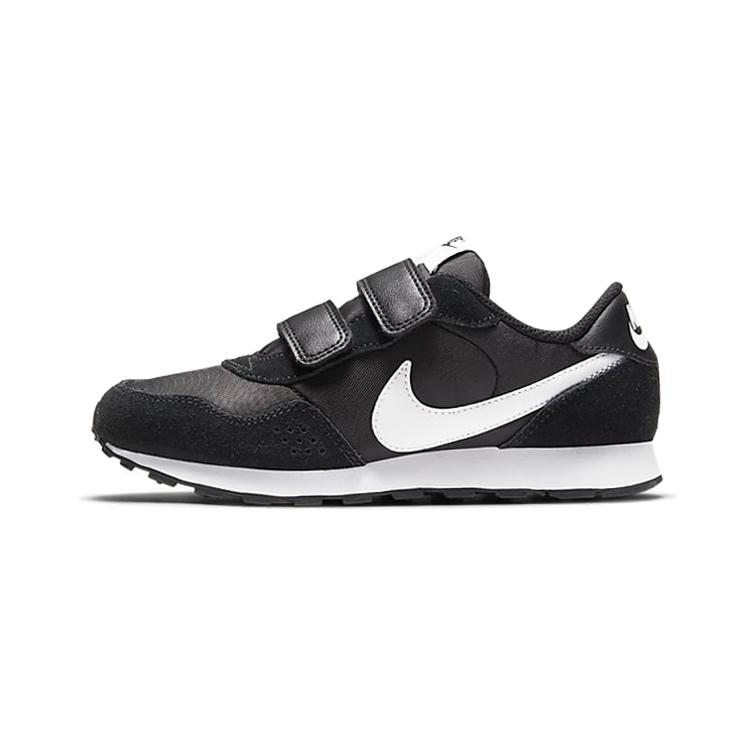 Nike MD Valiant Устойчивые к истиранию Низкие Детские Беговые Кроссовки Черные Дети Возраст 3 7 Лет CN8559-002