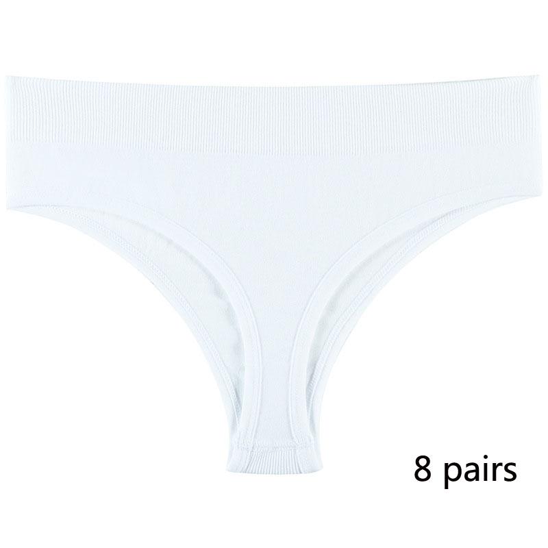 Спортивное нижнее белье для девочек, бесшовные сексуальные невидимые трусики со средней талией для девочек, однотонные удобные спортивные трусики с надписью «T» для женщин
