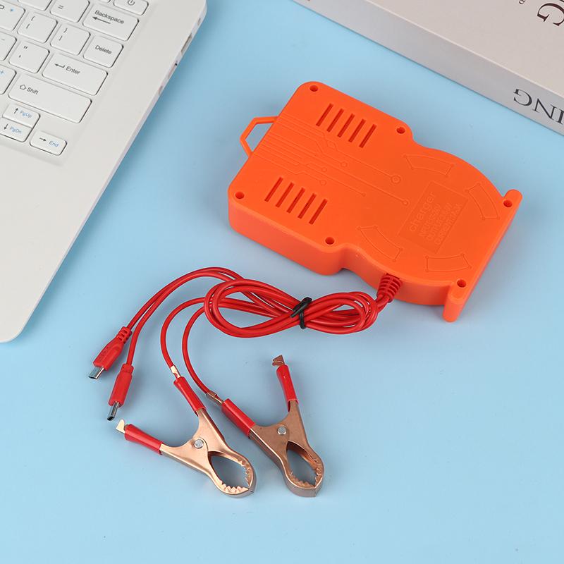 Адаптер Premier 12V 24V на 5V с 10 портами USB, выход 3.4A с зажимом-крокодилом для экстренной зарядки телефона