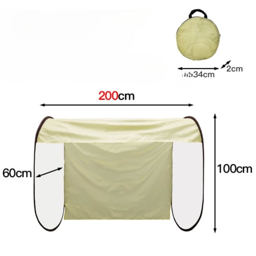 AOPIPI Outdoor Clothes Drying Cover, Laundry Cover, for Balcony, Rainproof, Dustproof, Bird Dropping, and Insect Repellent Net (2M)