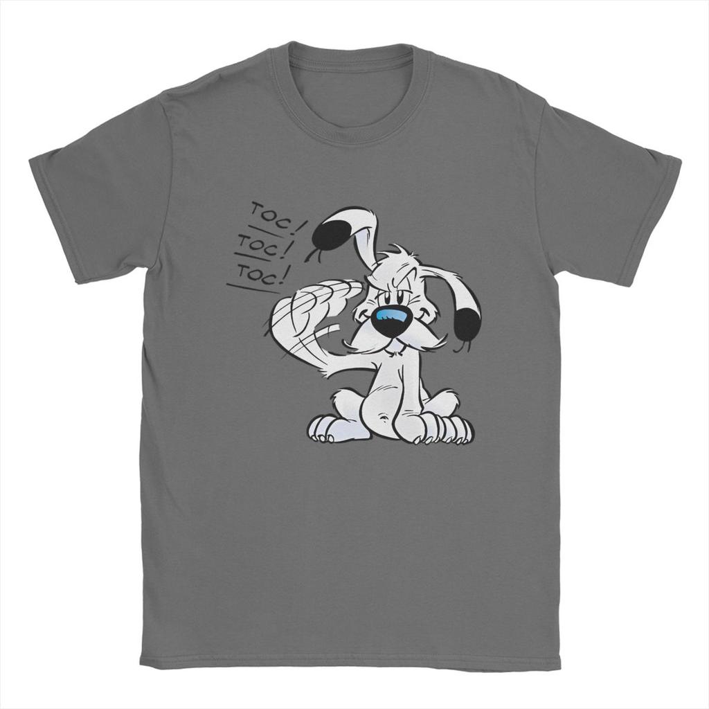 Футболка с изображением Астерикса и Обеликса для мужчин, футболки для отдыха из чистого хлопка, футболки с круглым воротом, футболки с коротким рукавом для взрослых