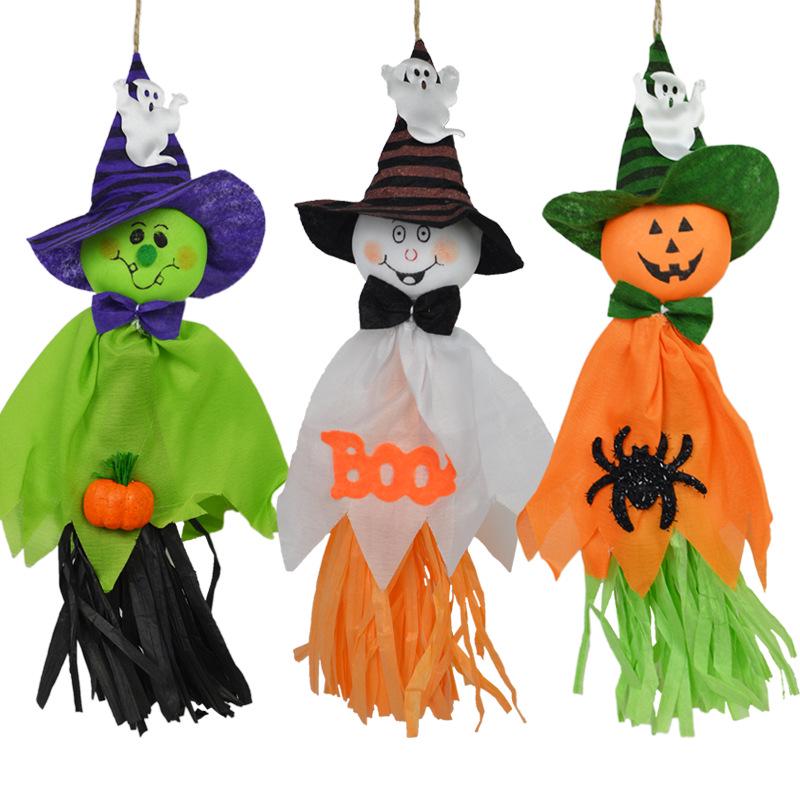 Halloween Ghost Hanging Decoration Indoor/outdoor Specter Party Bar Supplies Hanging Garland Event Decoraciones Para Fiestas