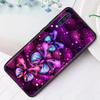 Светящийся силиконовый чехол для телефона с бабочкой для Samsung Galaxy A50 A70 A10 A20e A30 A40 A20s A10s A10e A80 A90 A60 A30s, чехол