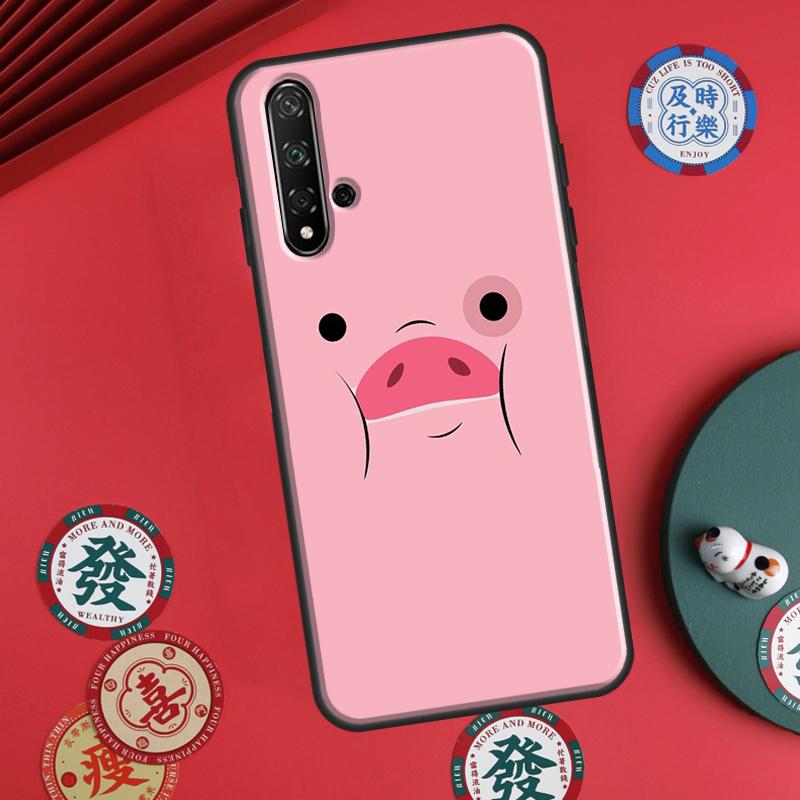 Мультяшная свинка Для Huawei P60 Pro P30 P40 Lite Nova 7i 8i 11i 12i 12s 10 9 SE Y90 Y60 Y70 Y72 Y61 Y91 Чехол