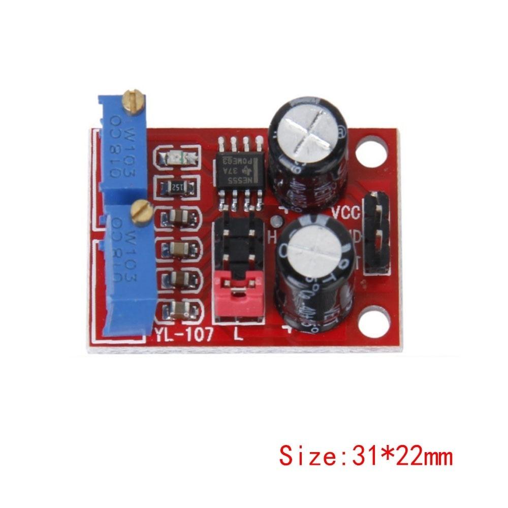 Новый регулятор частоты сигнала рабочего цикла NE555 модуль прямоугольной волны, плата генератора импульсов