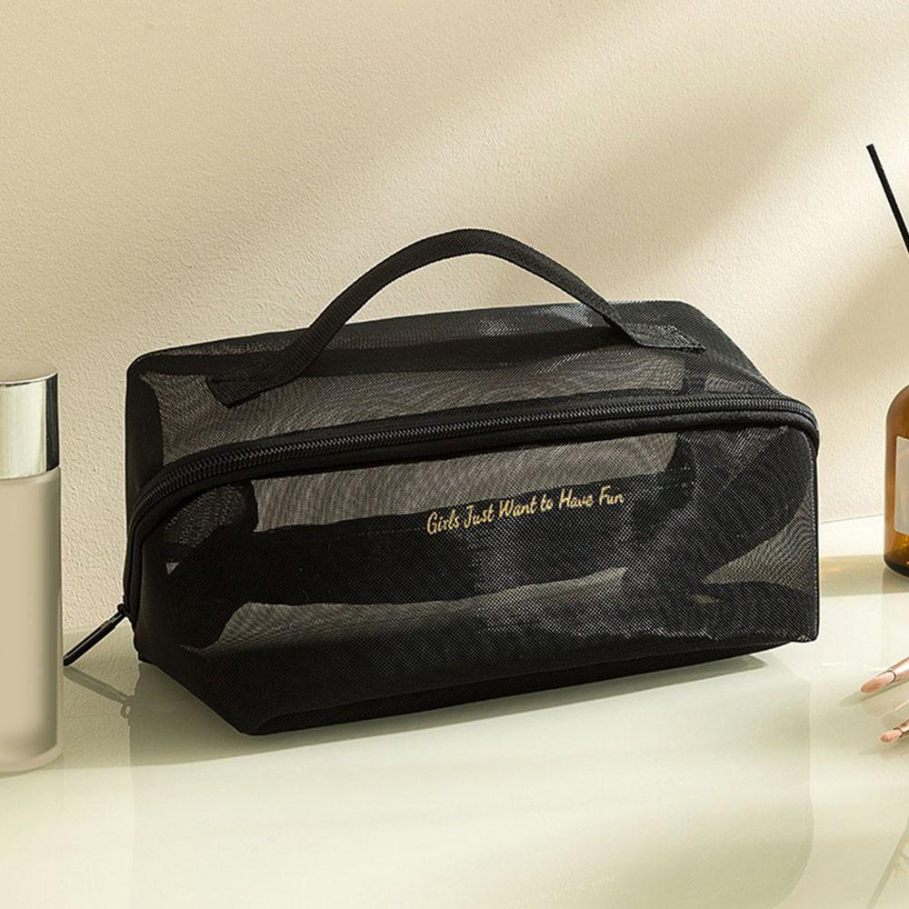 Органайзер-сумка для хранения в дороге, легкая прозрачная косметичка, новая косметичка