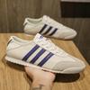 Men's Shoes Spring New Breathable Retro Sports Casual Shoes Little White Canvas Breathable Soft-soled Sports Trend Shoes