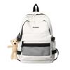 Luo Unisex College Backpack With Nylon And Trendy Printed Design For School