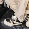 Новая мужская обувь черно-белая уличная обувь для скейтборда мужской дизайн чувство сращивания платформа спортивная повседневная белая обувь мужская X178