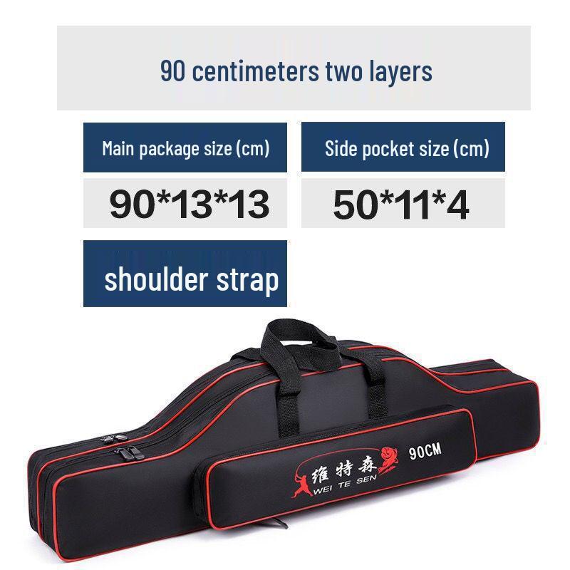 Многофункциональный водонепроницаемый рюкзак для хранения рыболовных снастей и удилищ