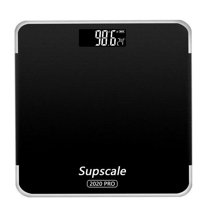 Smart USB Rechargeable Glass Body Weight Scale