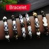 New Unisex Men Women Pixiu Attract Wealth Bracelets Wristband Good Luck Bangle Obsidian Stone Beads