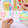 48-Pack Mini Bubble Sticks - Durable, Portable Test Tube Design, Perfect for Children's Day Fun