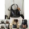 Fashionable Pu Large Capacity Vintage Melard Crossbody Tote Bag For Daily Use