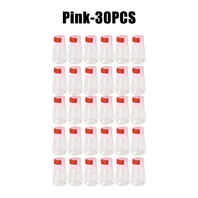 Precision Salt Control Dispenser Sealed Quantitative Seasoning Jars Press Design Spice Storage Containers for Kitchen Cooking