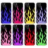 Чехол «Летнее пламя» для iPhone: Совместим с iPhone 14/13/12/11 Pro Max Mini.