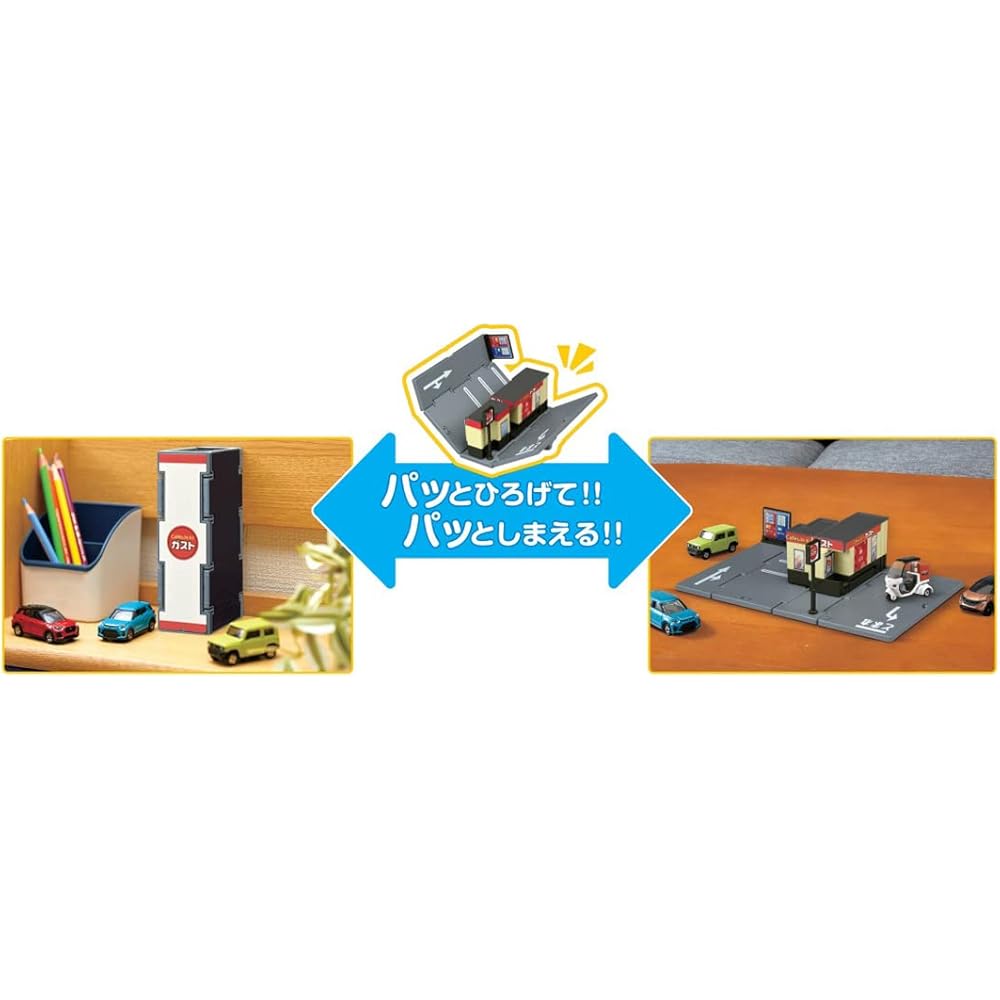 TAKARA TOMY Подарок Tomica Город Tomica Кафе-Ресторан Мини-Машинка Игрушка для Детей от 3 лет