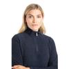 Weird Fish Womens/Ladies Sarah Textured Quarter Zip Fleece Top