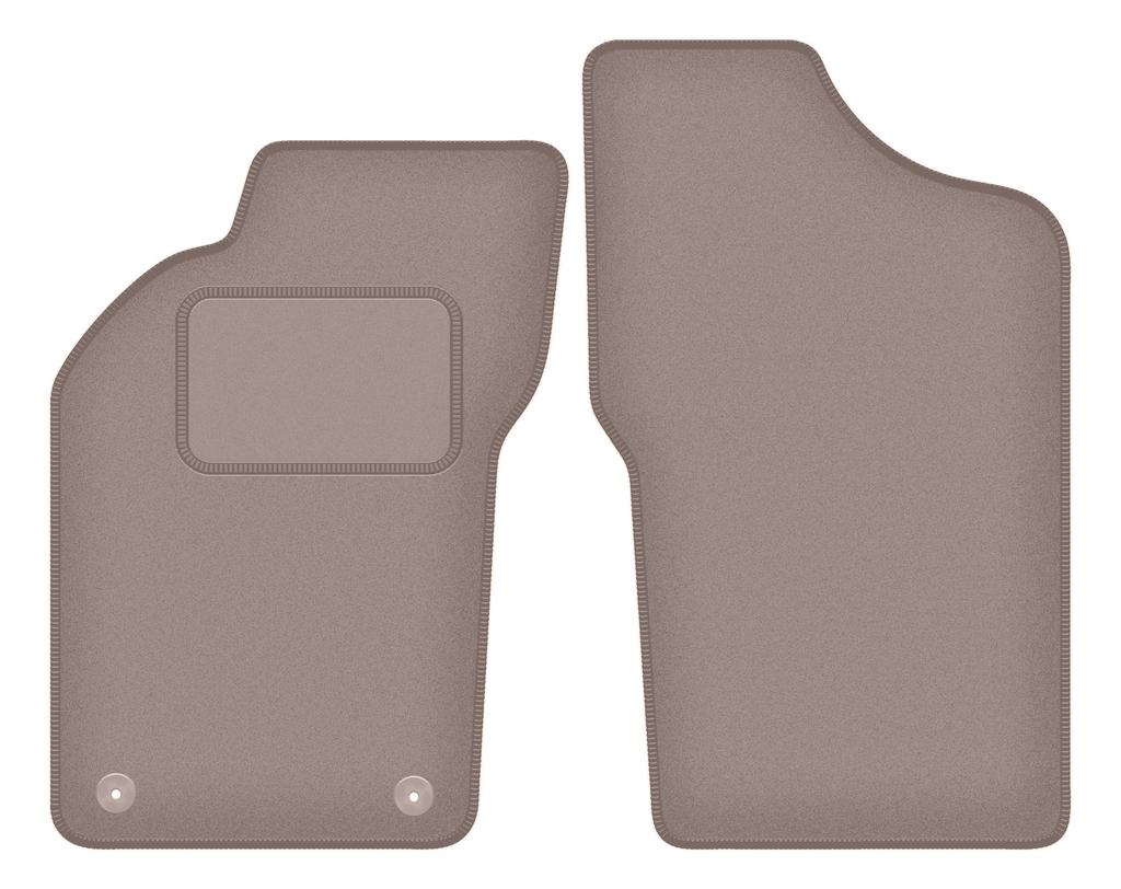 Beige front mats for: Alfa Romeo 155 sedan (1995-1999)