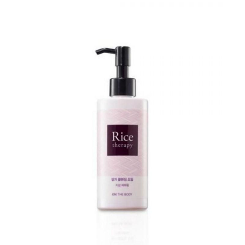 On the Body Rice Therapy Rice Bran Cleansing Oil 200ml, 1 pcs