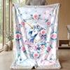 Fantastic Unicorn Rainbow Theme blanket Lightweight Warm Flannel Blanket Decorative Throw Blanket for Home Decoration