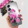For OPPO A60 4G Case CPH2631 Cute Cat Cartoon Transparent TPU Silicone Soft Slim Cover For OPPO A60 A 60 OPPOA60 2024 Bumper New