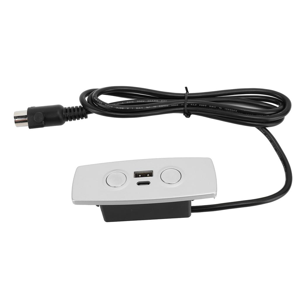 Recliner Controller Replacement 2 Button 5 Pin USB Type C Ower Electric Lift Chair Sofa Hand