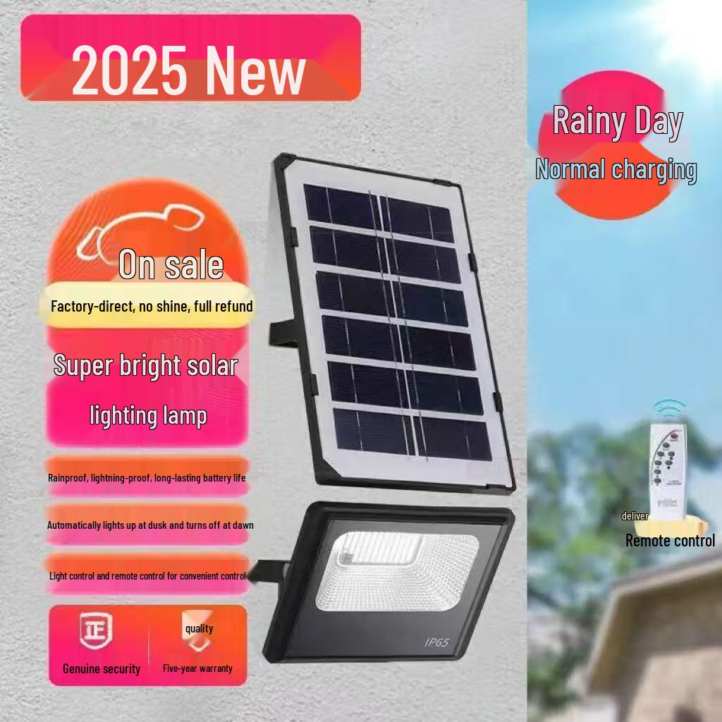 Уличный солнечный фонарь 2025: Суперяркий, водонепроницаемый, автоматическое включение в сумерках для двора и сада