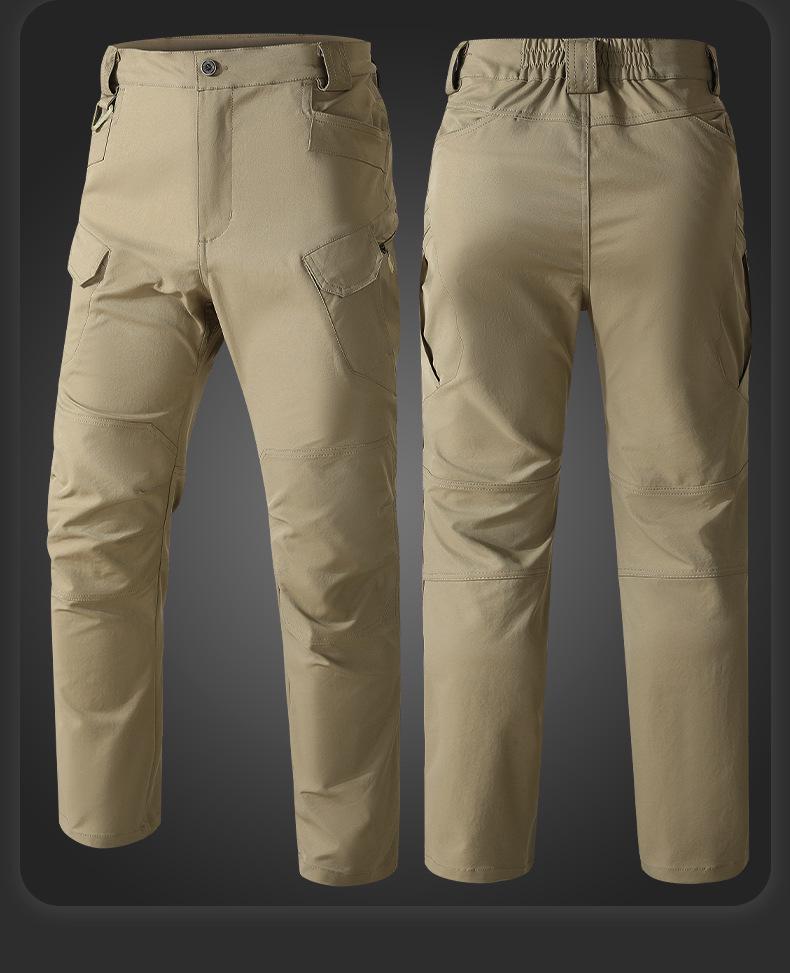Men's Spring & Autumn Tactical Camouflage Suit: Outdoor, Water-Repellent, Wear-Resistant, Dirt-Resistant, Breathable, Multi-Pocket Workwear