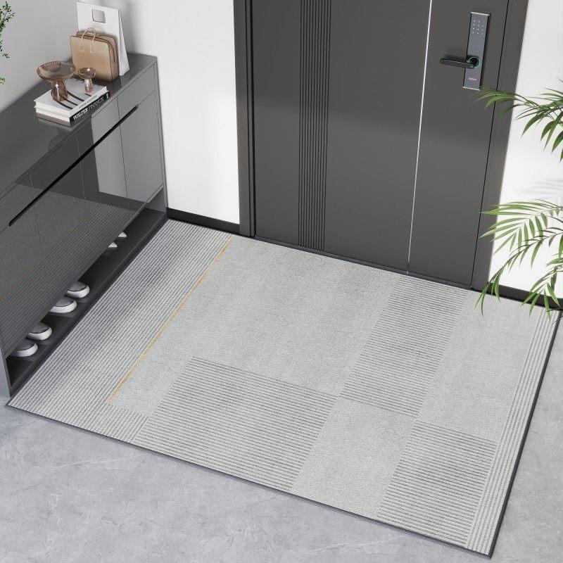 Light Luxury Door Floor Mat Entry Door Entrance Entrance Door Mat Entry NonSlip Foot Mat Crystal Velvet Floor Mat