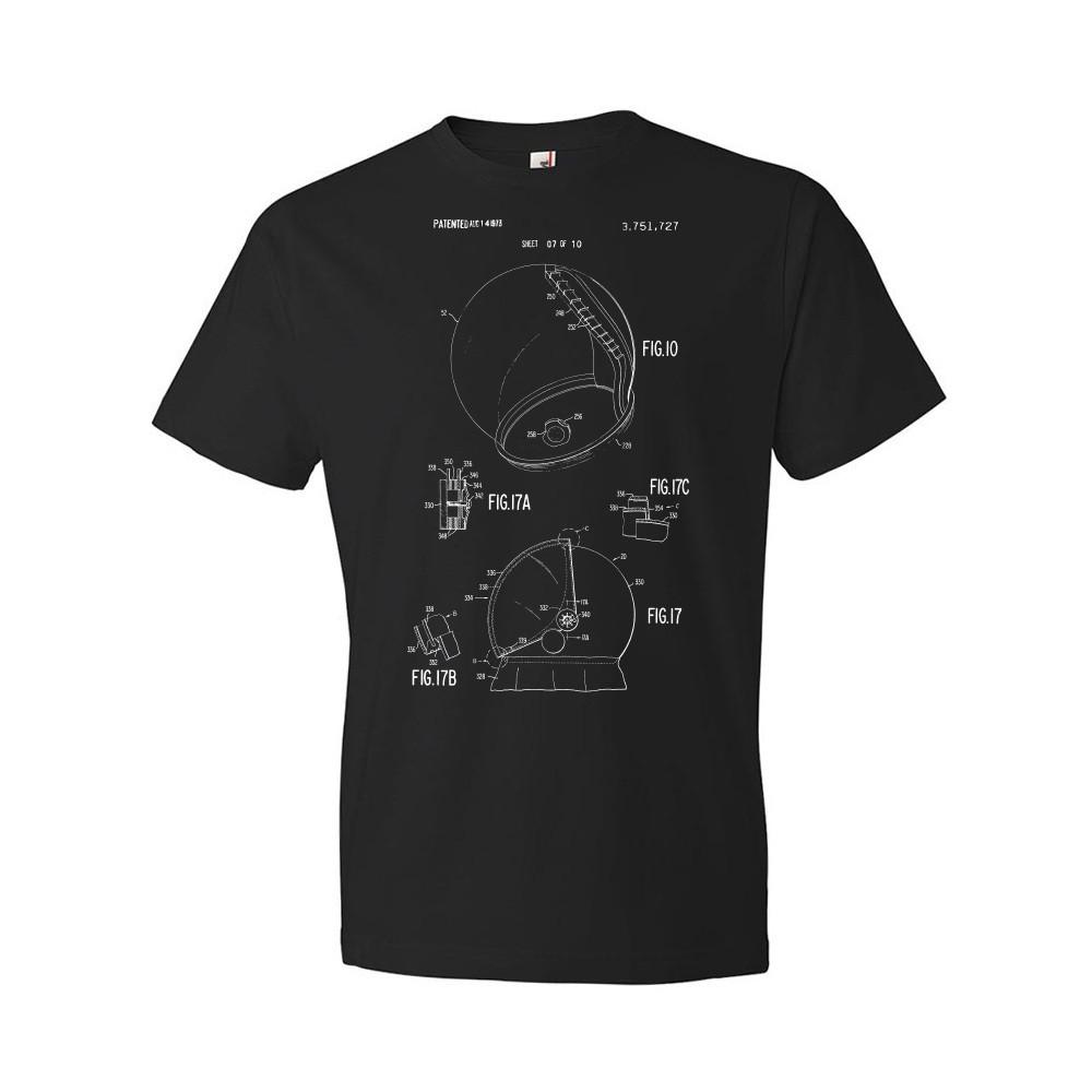 Space Suit Helmet Patent Shirt NASA Gift Space T-shirt Astronomy Student