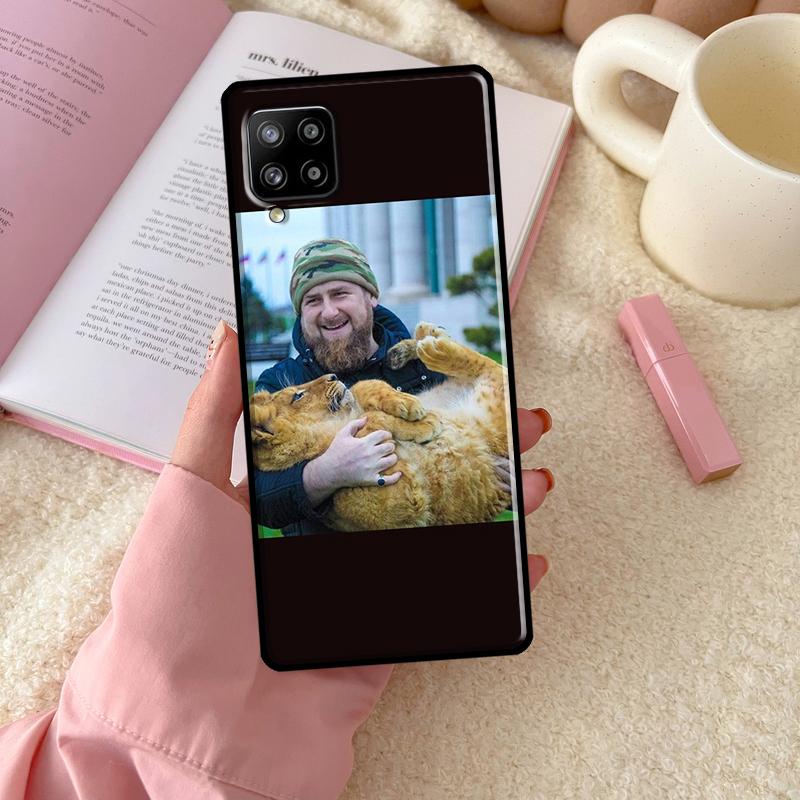 Чеченский лидер Рамзан Кадыров Для Samsung Galaxy A54 A34 A14 A52 A32 A12 A13 A33 A53 A15 A16 A26 A36 A56 A06 A35 A55 Чехол