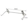 Beekeeper Stainless Steel Beekeeping Frame Holder Bee Hive Perch Side Mount
