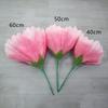 50cm Simulated Peonies Large Size Decorative Flowers Garden Decoration Artificial Design Non-woven Fabric Peony Flower