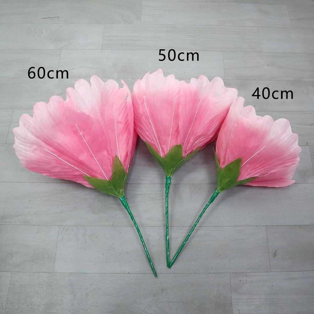 50cm Simulated Peonies Large Size Decorative Flowers Garden Decoration Artificial Design Non-woven Fabric Peony Flower