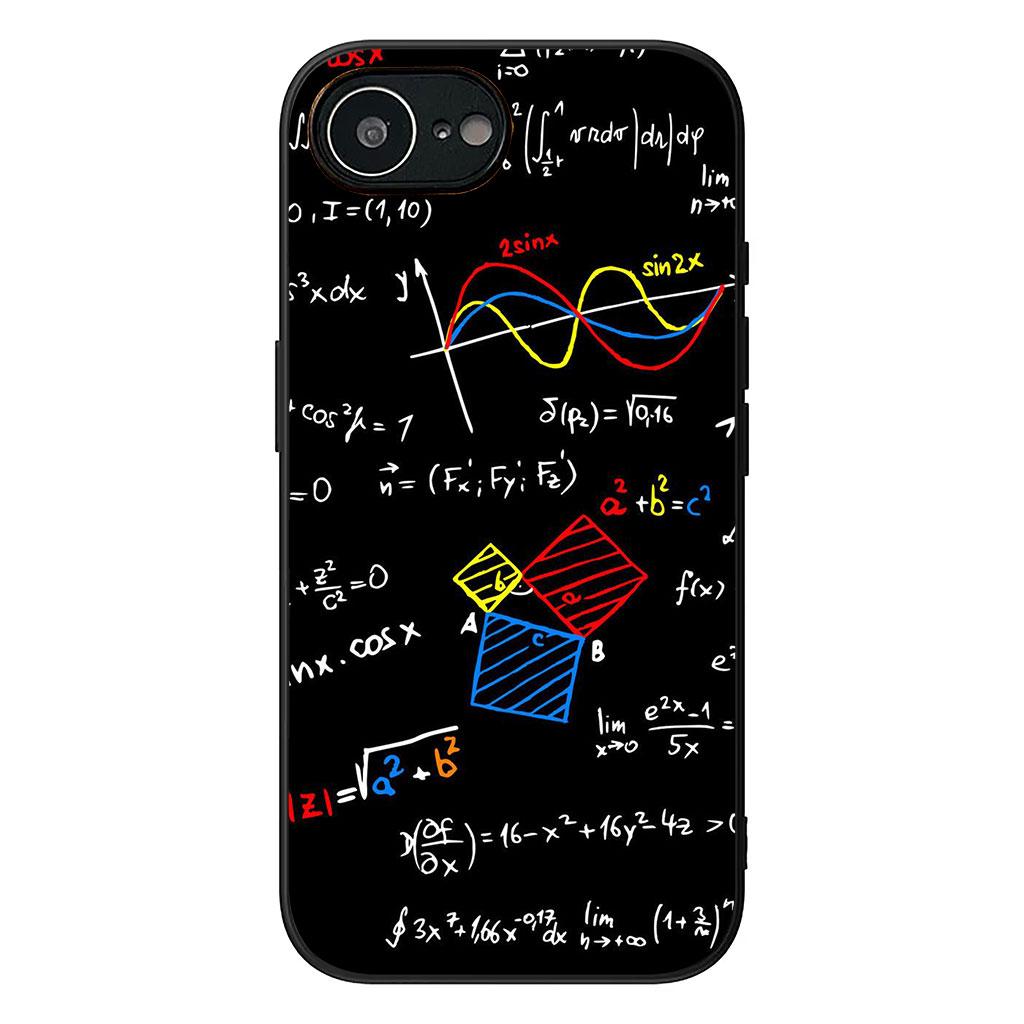 Чехол для Apple iPhone 17 16 11 Pro XS Max XR 6 7 8 Plus 16E SE 2020 Air 5 SE2. Химия, наука, химия, математика, уравнения.